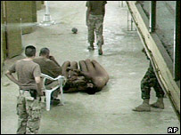 تعذيب للسجناء في أبو غريب لإستجوابهم
