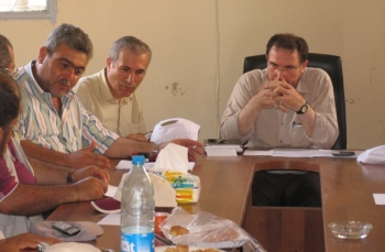 المجلس البلدي في الخيام في أحد اجتماعاته