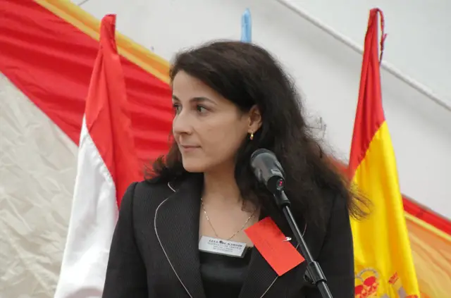 المربية لينا أبو كرنيب، مديرة مركز حاصبيا العرقوب للرعاية والتمية