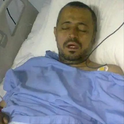 جورج وسوف في مستشفى الشامي قبل انتقاله الى بيروت