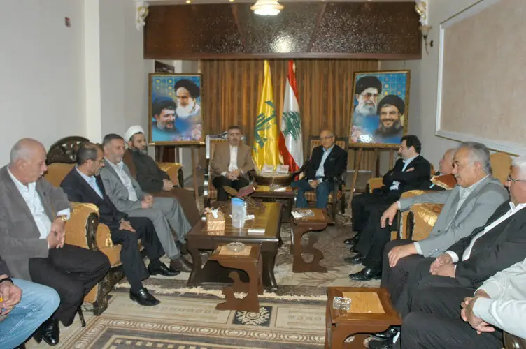لقاء بين قيادتي حزب الله والتقدمي في البقاع الغربي