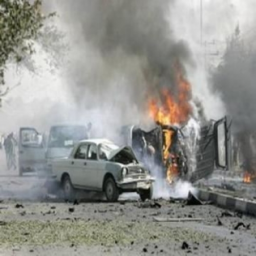 تفجير إجرامي في بغداد استهدف حافلة تقلّ زواراً لبنانيين
