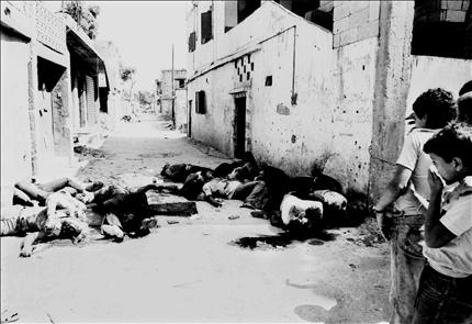 «السفير» 19 أيلول 1982: «مذابح في المخيمات: أنباء عن سقوط 1400 قتيل في مخيمي صبرا وشاتيلا» (أرشيف «السفير»)