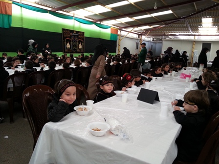 أنشطةعاشورائية في مدرسة عيسى بن مريم