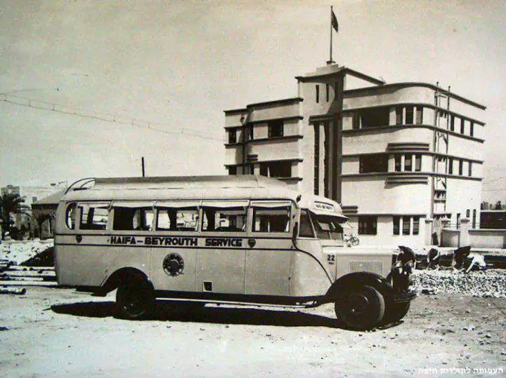 نقليات سياحية بين بيروت وحيفا – من العام 1920 الى العام 1949