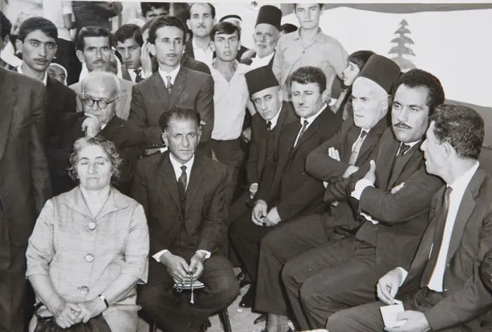 مجلس بلدي أسبق للخيام، صورة تاريخية - من الأرشيف