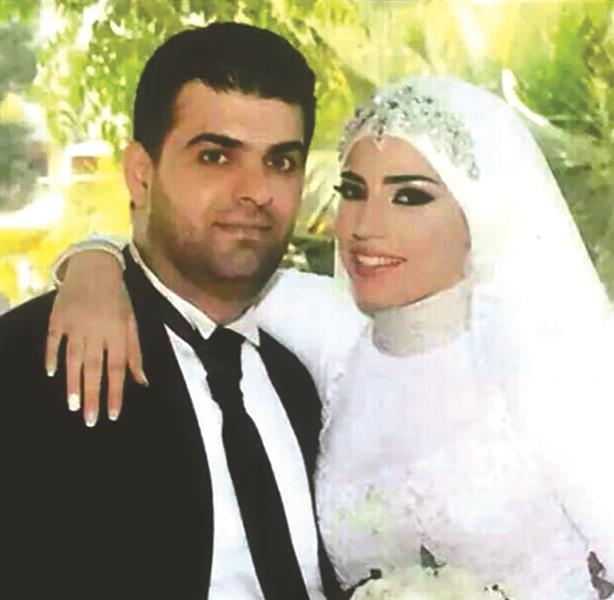 الضحيتان عبد الرحمن حموضة وزوجته ضحى (من صور العائلة)