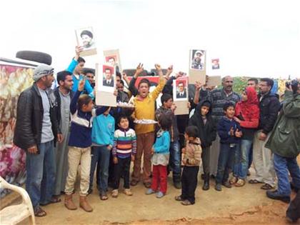 سوريون يحتفلون بتحرير يبرود في مرجعيون