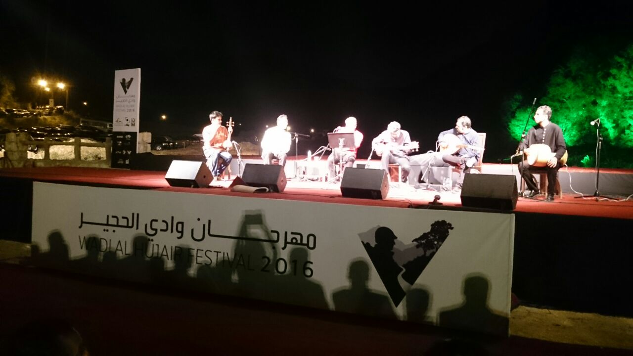 افتتاح مهرجان وادي الحجير الموسيقي