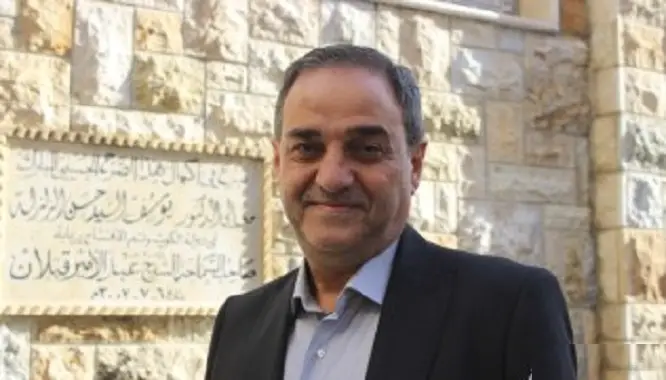 رئيس بلدية القماطية سعيد عباس نصر الدين