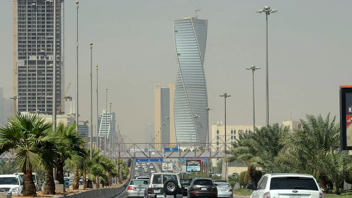 أحد شوارع العاصمة السعودية الرياض