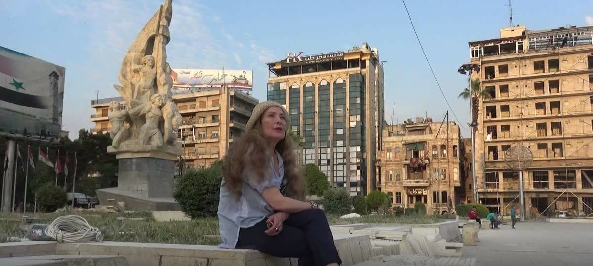 رغدة في ساحة سعد الله الجابري في حلب