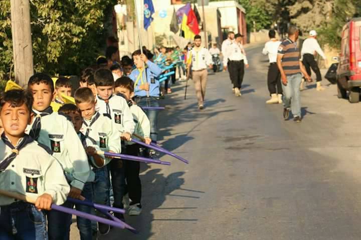 مسير كشفي ضمن أنشطة النوادي الصيفية لكشافة الإمام المهدي (عج)