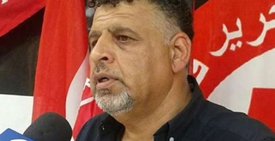 نضال عبد العال، عضو قيادة الجبهة الشعبية في لبنان، وعضو اللجنة المركزية