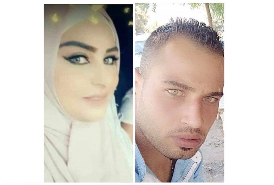 نجوى وشقيقها ياسر المتهم بقتلها