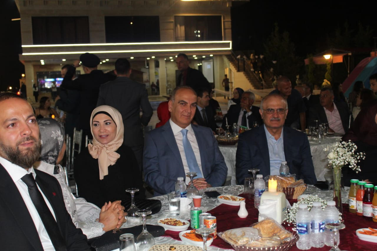 الوزير علي حسن خليل مع رجل الأعمال مرعي أبو مرعي وعقيلته وإين شقيقته سمير البزري