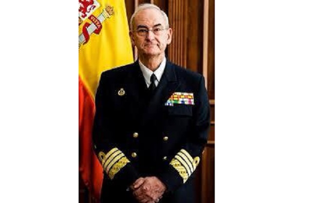 رئيس اركان الجيش الاسباني الجنرال ألميرانت تيودورو لوبيز Almirante Teodoro Lopez
