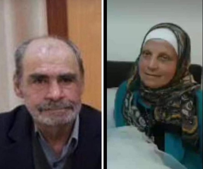 خليل أسعد علي (مواليد 1947) وزوجته زباد حسين عاكوم (1945)