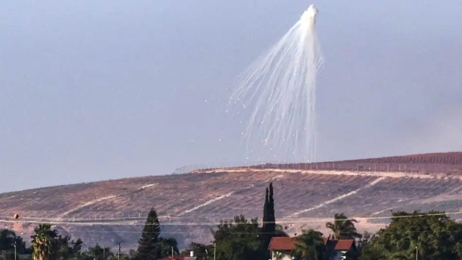 القصف الإسرائيلي في منطقة الوزّاني