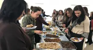 غداء في الخيام للجمعيات النسائية في مرجعيون - حاصبيا