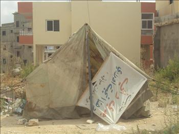 خيمة ابو خليل مكان منزله في القليلة