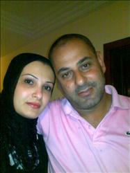 منير أبو عيد وزوجته