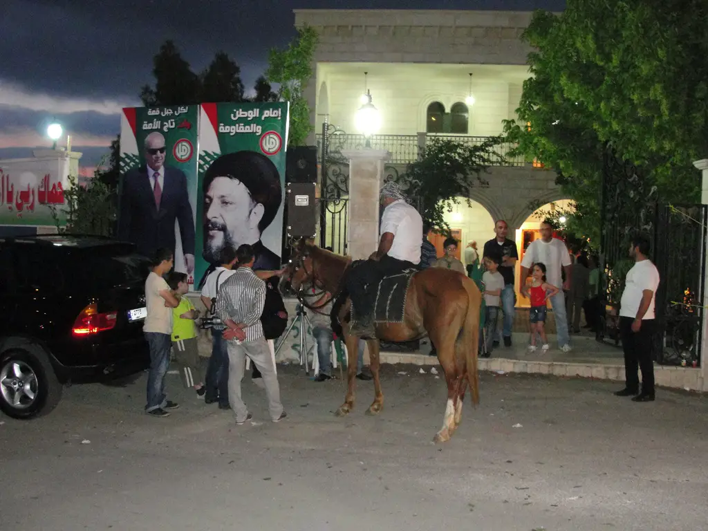 دارة علي حسن خليل في الخيام  غصّت بالوفود الشعبية والحزبية المهنئة