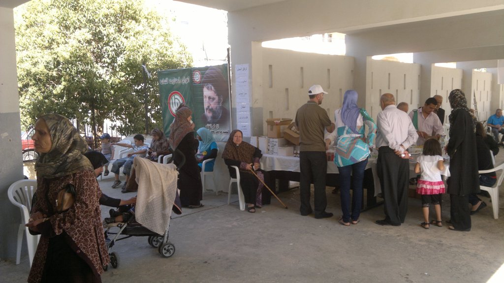 اليوم الصحي المجاني في الخيام الذي دعا اليه مكتب الخدمات والصحة في حركة أمل  تحت عنوان حملة الامام الصدر الطبية