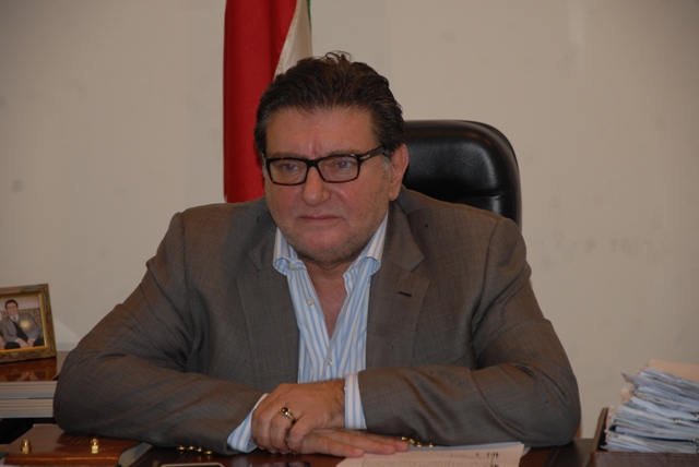 محافظ  النبطية  القاضي محمود المولى يستقبل قائد القطاع الشرقي في اليونيفل