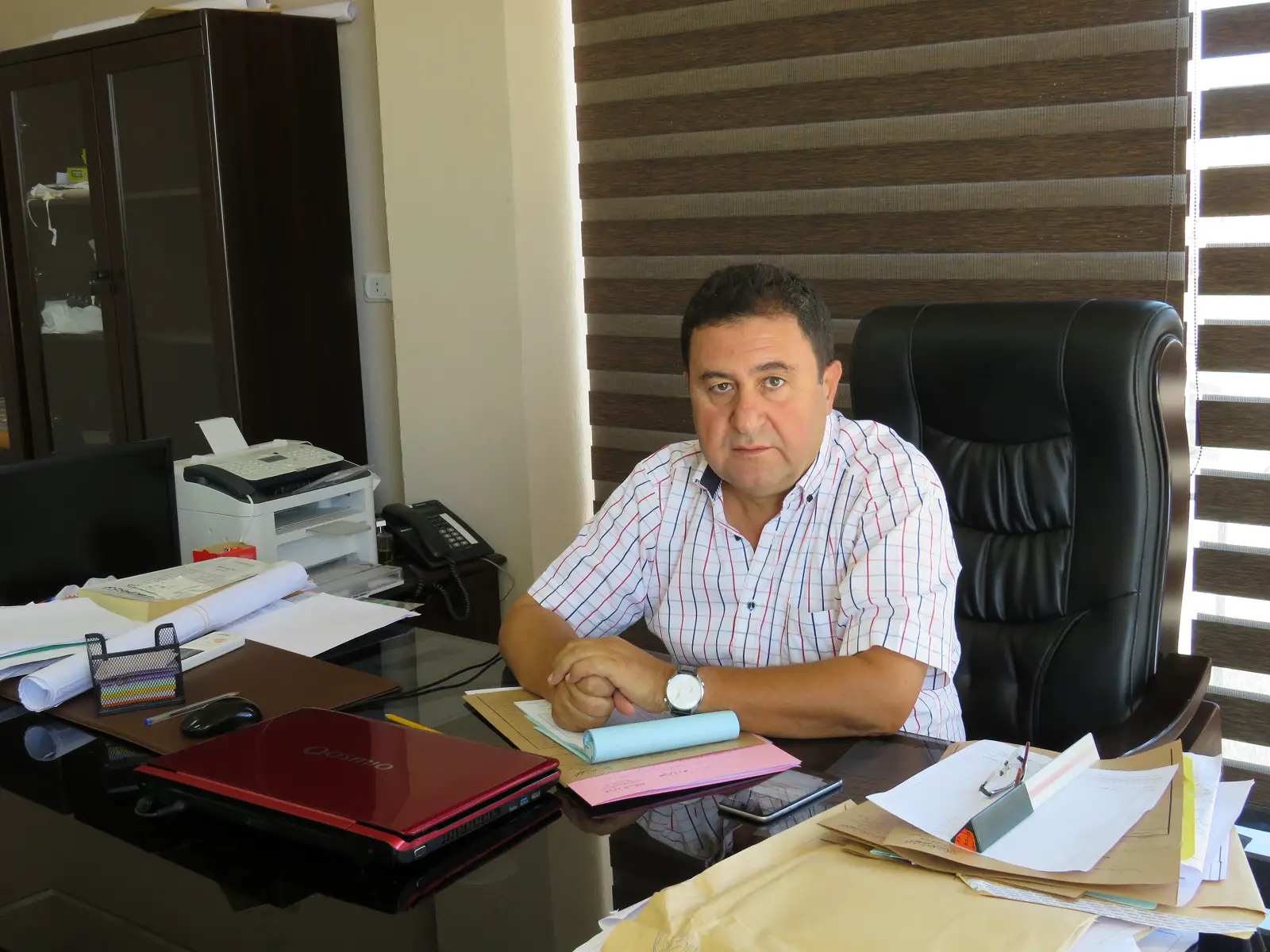 علي دياب، رئيس دائرة المساحة،  يتمتع بخبرة وطيفية على مدى 23 سنة كسبها خلال عمله في دوائر صيدا
