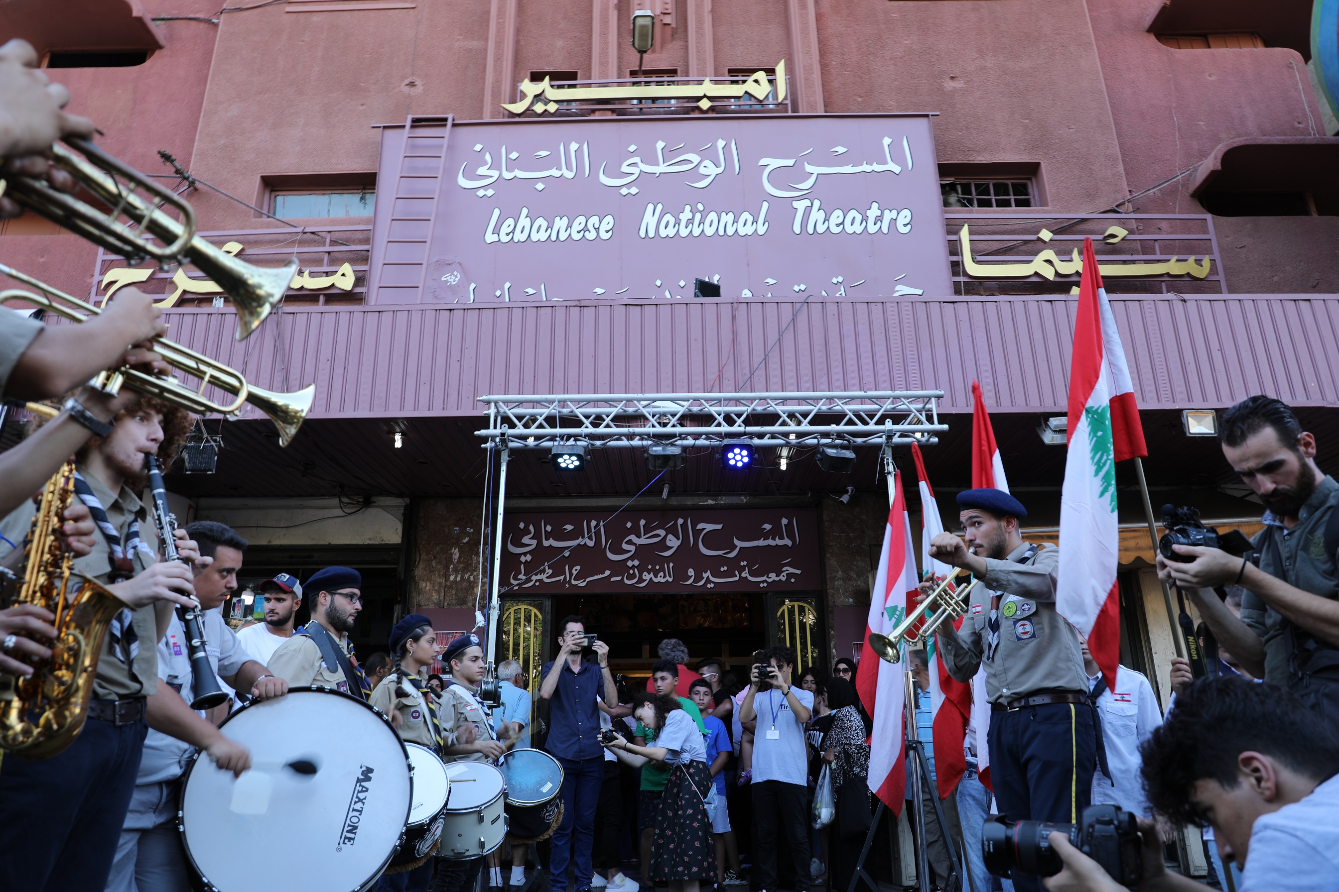 مهرجان طرابلس المسرّحيّ الدّوليّ للحكواتي في المسرح الوطني اللبناني