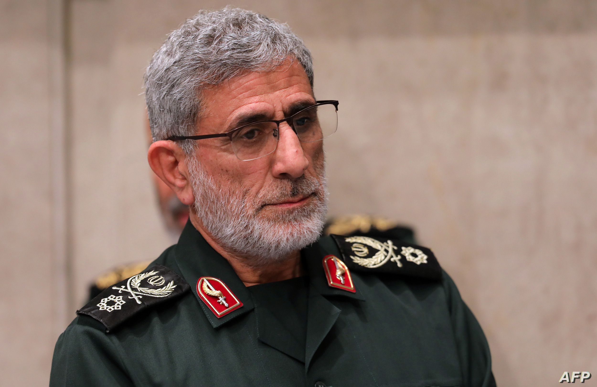 قائد فيلق القدس بالحرس الثوري الإيراني اسماعيل قاآني