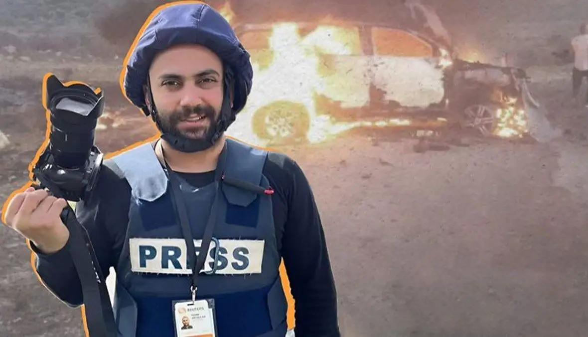المصور الصحافي في وكالة رويترز الشهيد عصام عبدالله