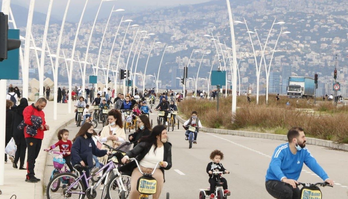 الواجهة البحرية لمدينة بيروت