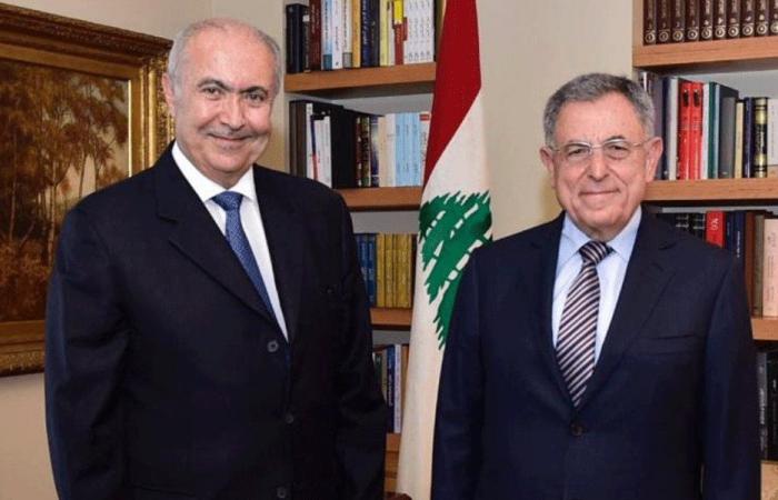 الرئيس فؤاد السنيورة والنائب فؤاد مخزومي