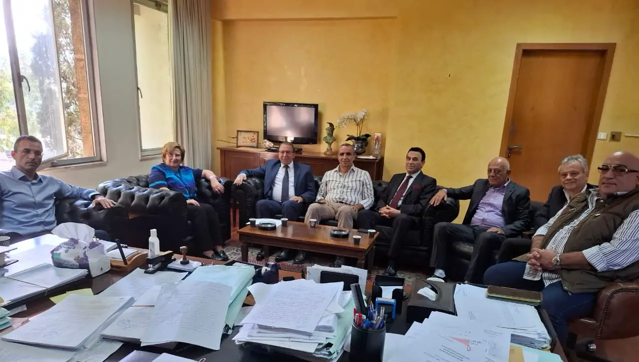 جمعيات المودعين، برئاسة وزير المهجرين الدكتور عصام شرف الدين في مكتب رئيسة هيئة القضايا والتشريع القاضية هيلانة إسكندر في وزارة العدل