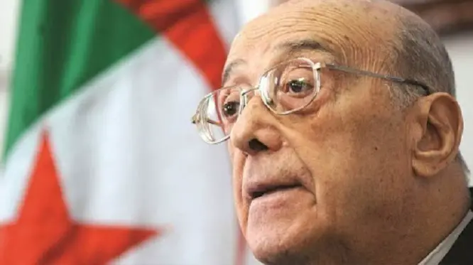 الأستاذ عبد الحميد مهري الأمين العام السابق لجبهة التحرير الوطني الجزائرية (1988 – 1996)