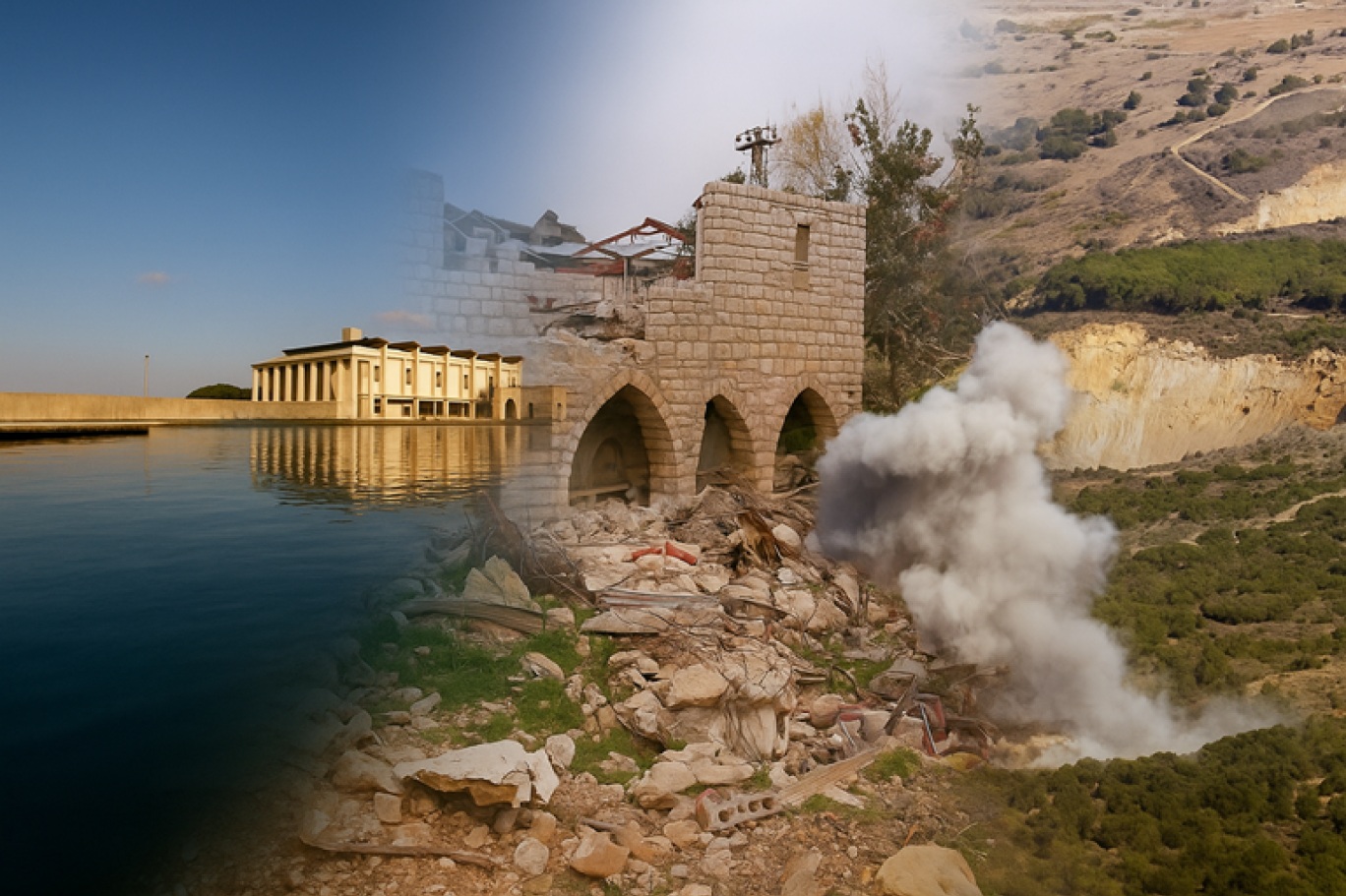 60 في المئة من مصادر المياه السطحية والآبار في المنطقة الحدودية جنوب لبنان تدمرت