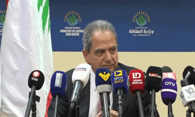 وزير الطاقة والمياه جو الصدي