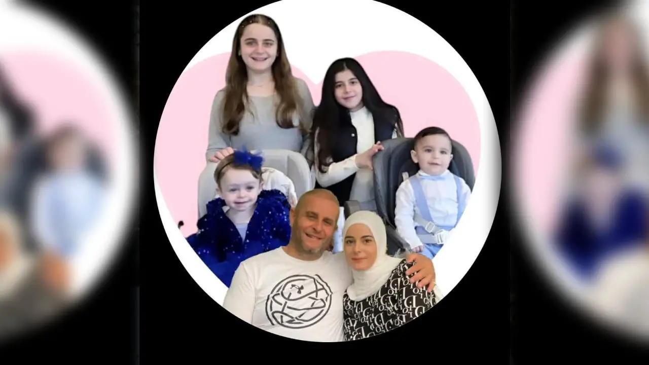 شادي صبحي مروة وعائلته