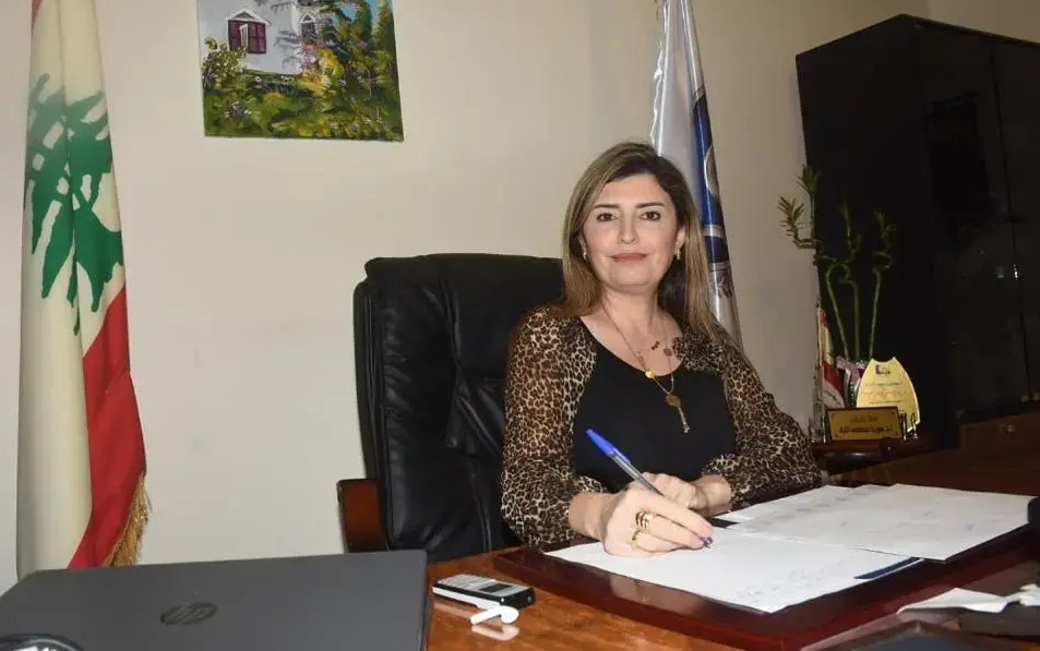 الدكتورة هويدا الترك محافظ النبطية بالإنابة