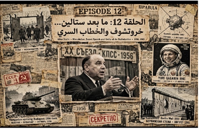 خروتشوف يقرأ الخطاب السري 1956