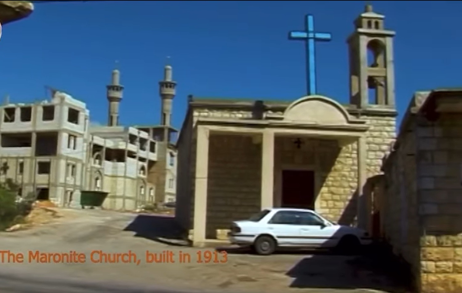 كنيسة الموارنة في الخيام، شُيدت عام 1913