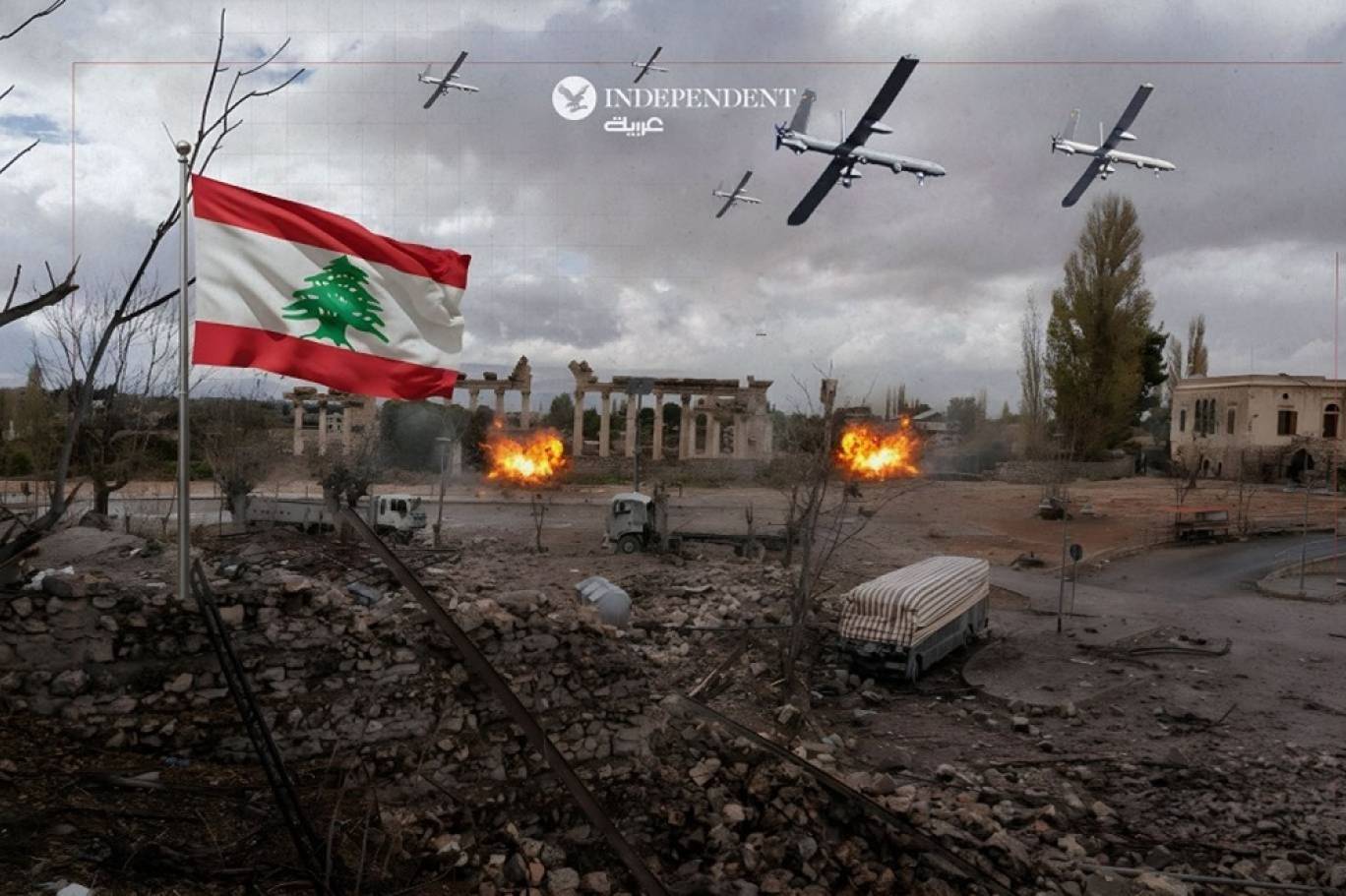 قال مراقبون إن إسرائيل تعتبر كل مواطن متحرك في جنوب لبنان بمثابة مقاتل يطلق النار عليها ولو أنه ليس في الجبهة أو يحمل سلاحاً (اندبندنت عربية)