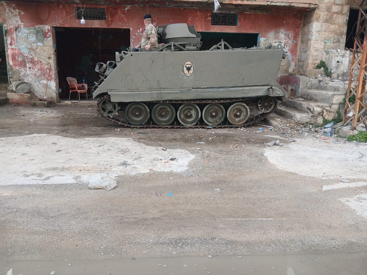 نقطة مستحدثة للجيش داخل بلدة كفركلا