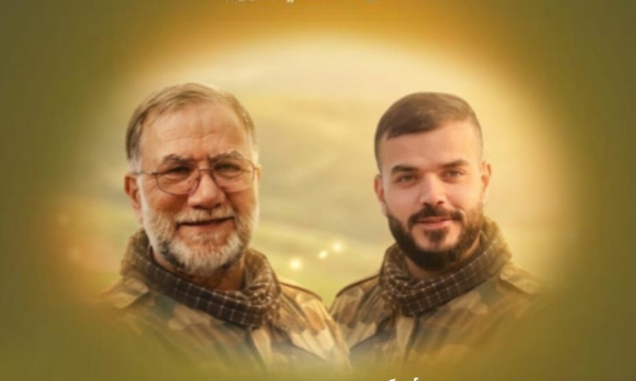 شهيدا بلدتنا الخيام الحاج إبراهيم حسن زريق (أبو أحمد) وعلي الهادي صالح زريق