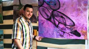 ملتقى الألوان الفني يشارك بمعرض المتن الأول في حمانا‎