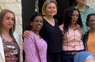 لقاءات ثقافية في كفررمان تستضيف الملتقى النسائي العربي الافريقي‎‎