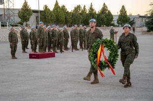 الكتيبة الاسبانية تحتفل تكريما لسانتياغو أبوستول، شفيع اسبانيا و فوج سلاح الفرسان