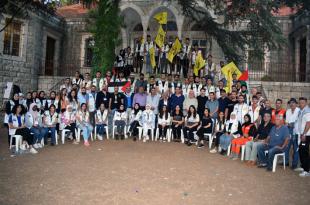المكتب الطلابي الحركي- إقليم لبنان يواصل فعاليات مخيم التعايش الشبابي الطلابي لليوم الثاني‎‎